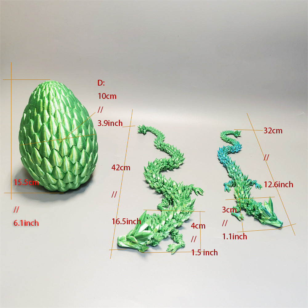 Gem Dragon with eggs
