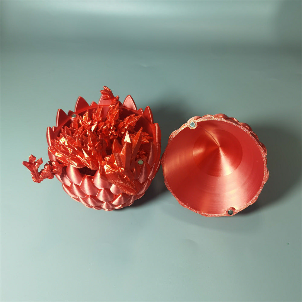 Gem Dragon with eggs