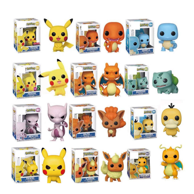 Pop Anime Desk Figures – One Piece, Hello Kitty, Naruto, Godzilla