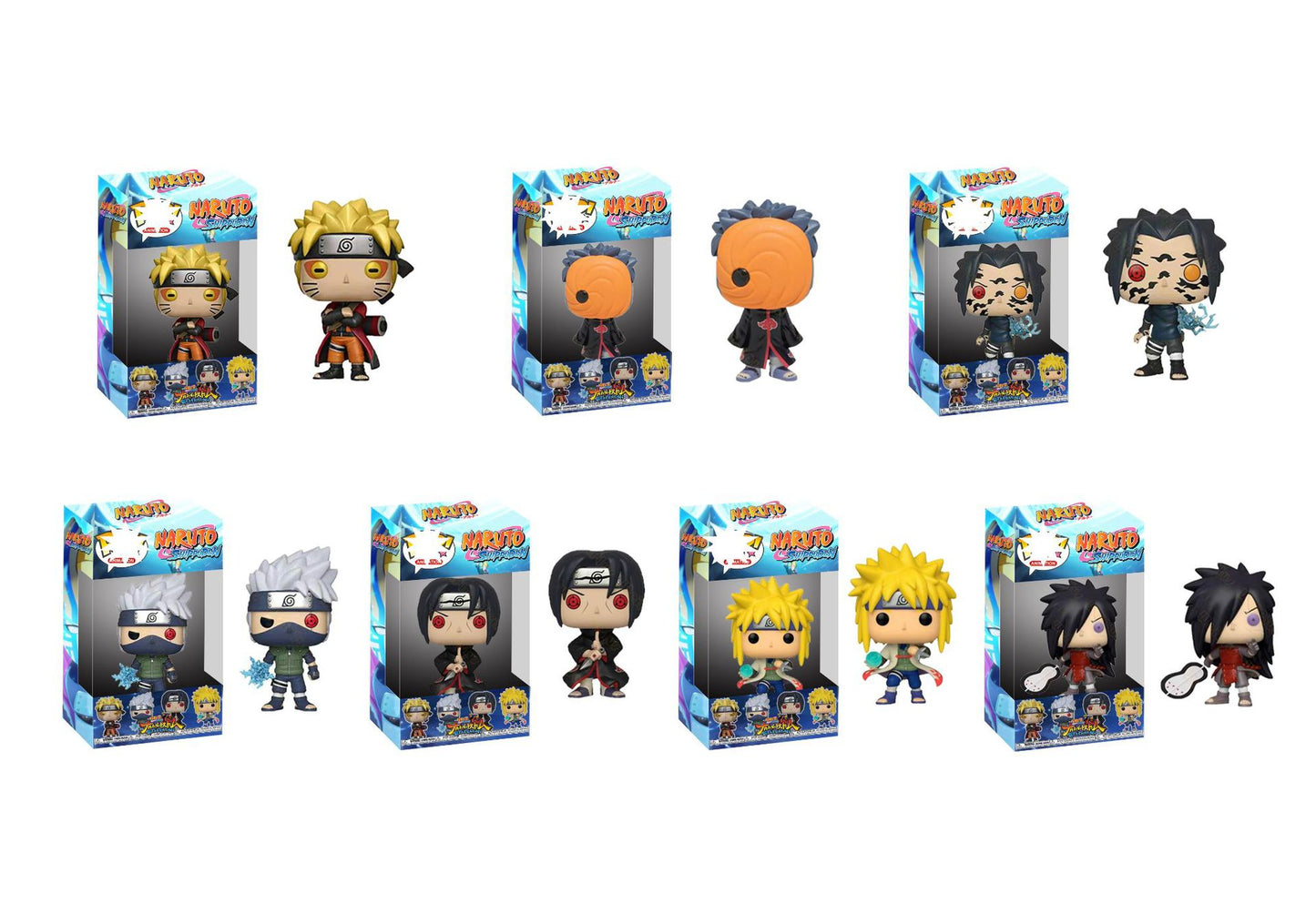 Pop Anime Desk Figures – One Piece, Hello Kitty, Naruto, Godzilla